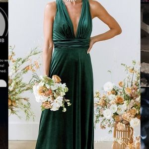 Revelry Dylan Velvet Dress